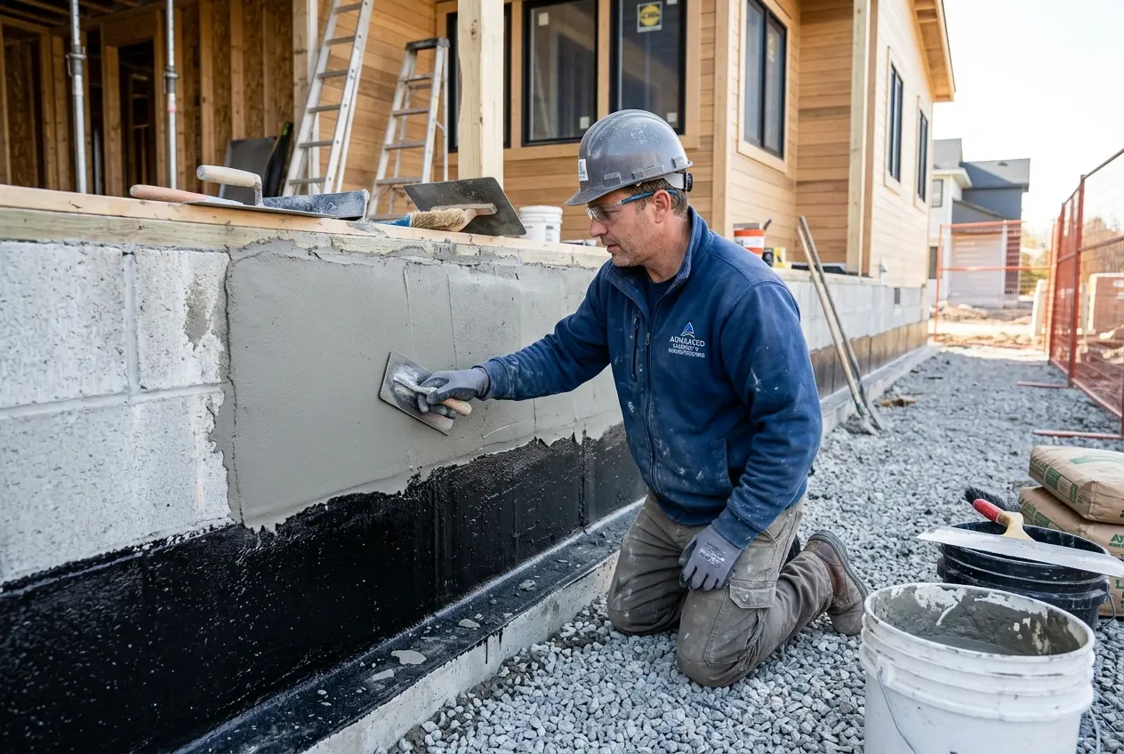 Parging & Waterproofing